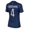 Original Fußballtrikot Paris Saint-Germain 2023-24 Sergio Ramos 4 Heimtrikot Für Damen